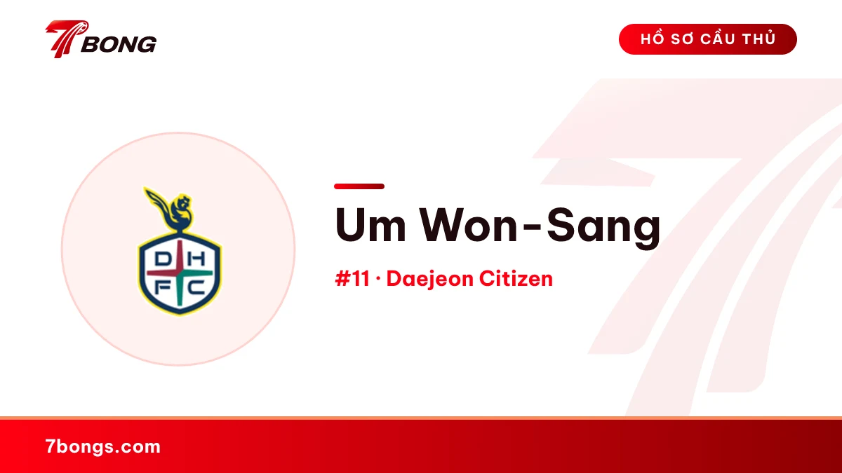 Um Won-Sang — Daejeon Citizen