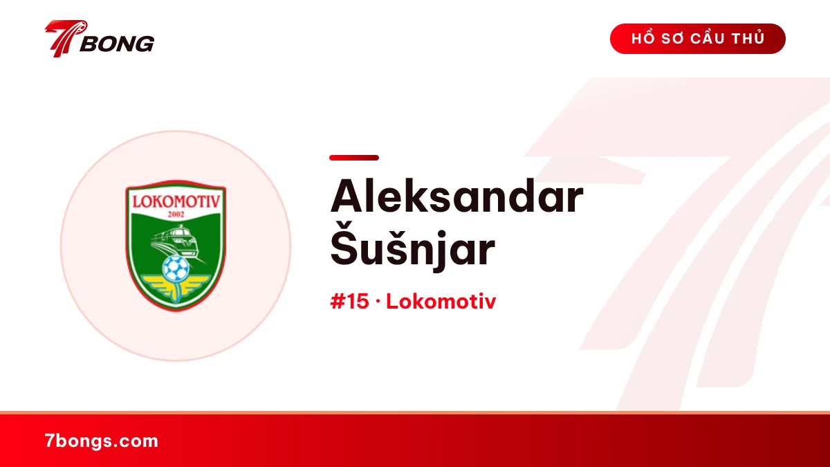 Aleksandar Šušnjar — Lokomotiv