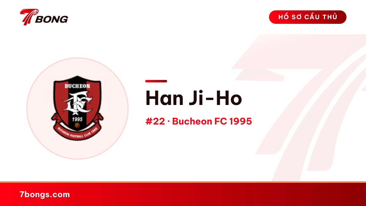 Han Ji-Ho — Bucheon FC 1995