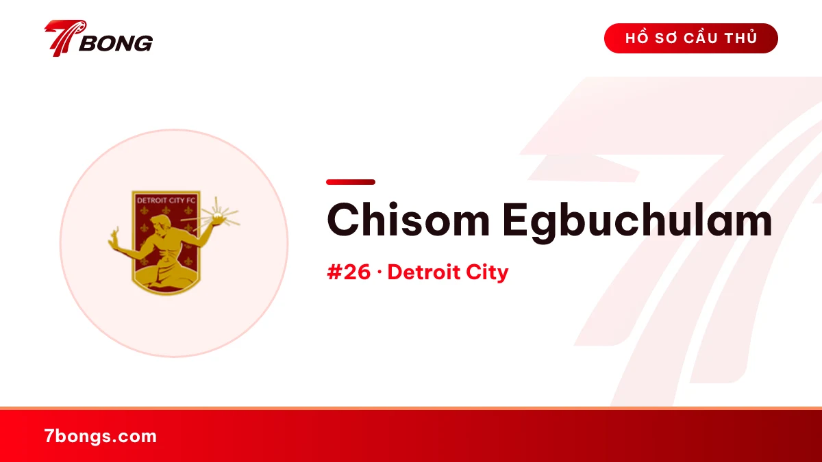Chisom Egbuchulam — Detroit City