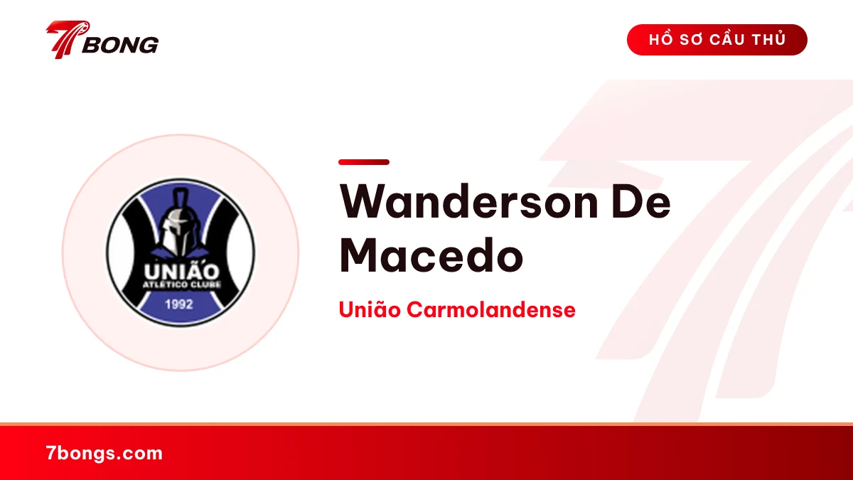 Wanderson De Macedo — União Carmolandense