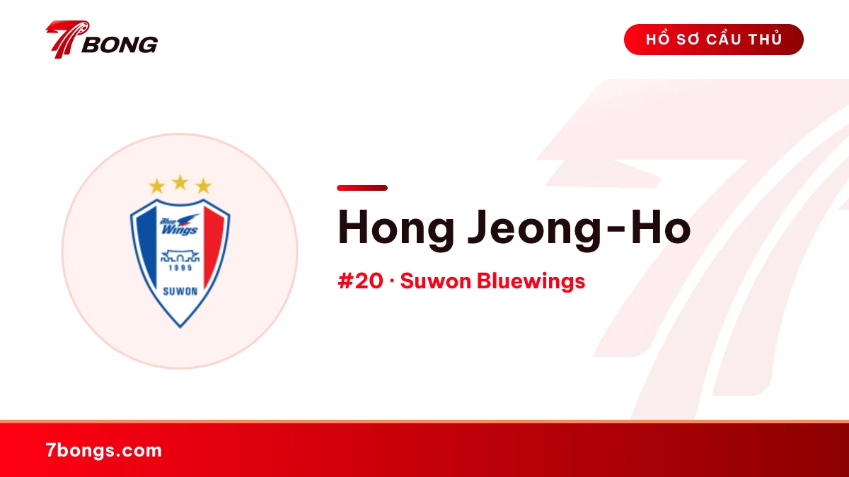 Hong Jeong-Ho — Suwon Bluewings
