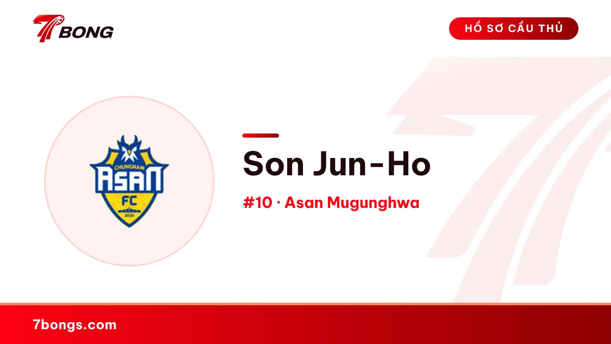 Son Jun-Ho — Asan Mugunghwa
