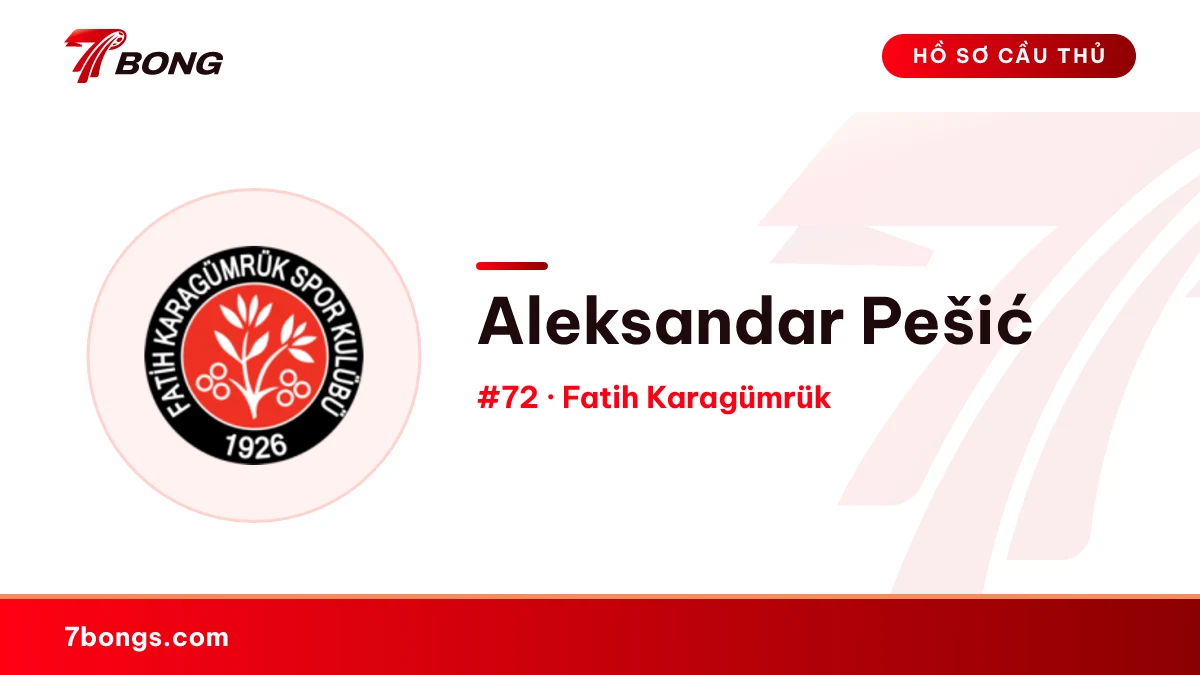 Aleksandar Pešić — Fatih Karagümrük