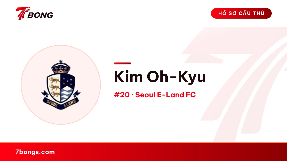 Kim Oh-Kyu — Seoul E-Land FC