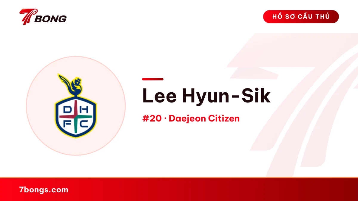 Lee Hyun-Sik — Daejeon Citizen