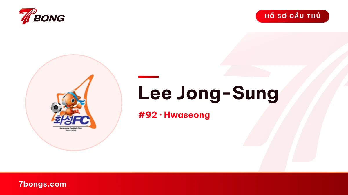 Lee Jong-Sung — Hwaseong