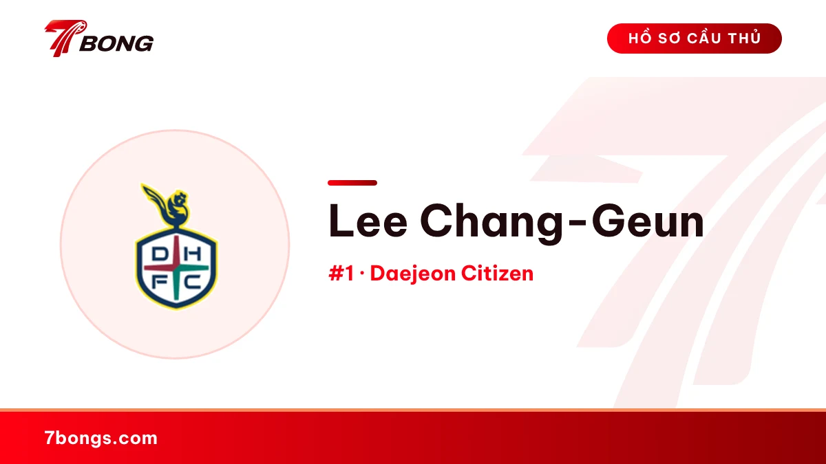 Lee Chang-Geun — Daejeon Citizen