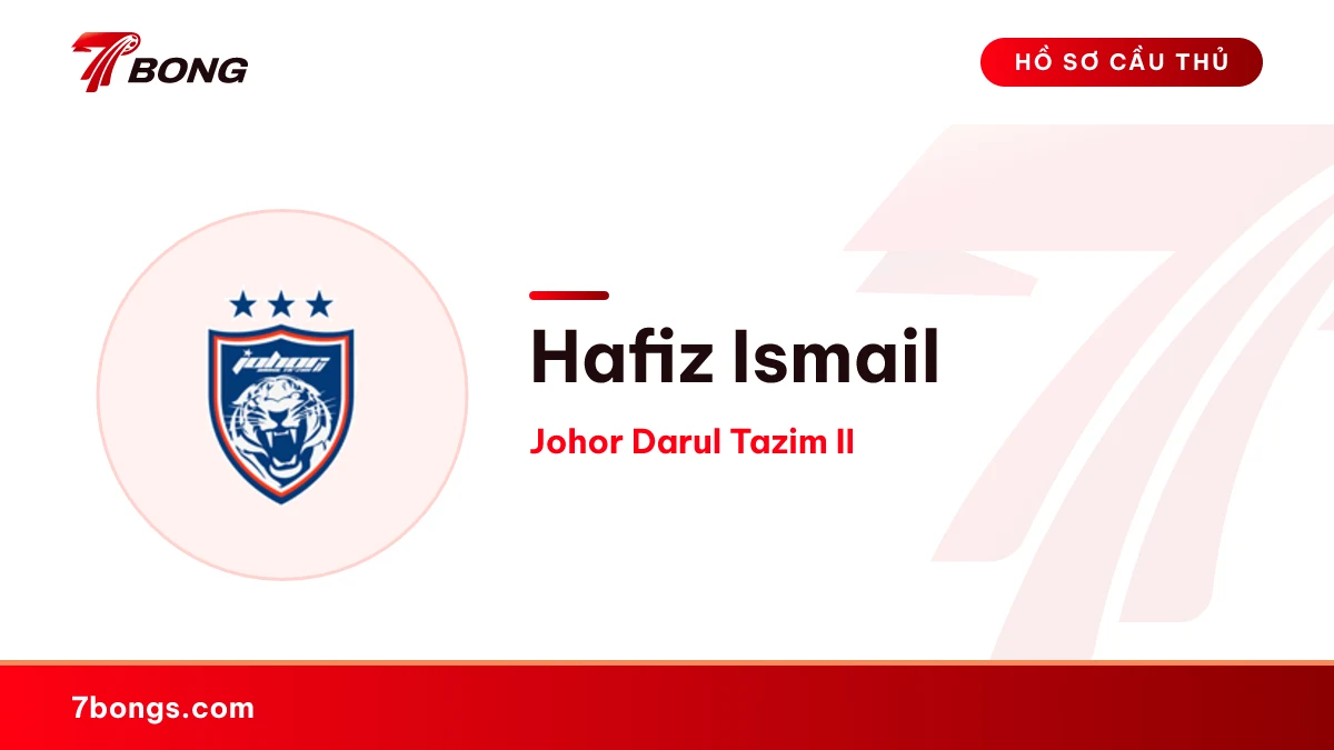 Hafiz Ismail — Johor Darul Tazim II