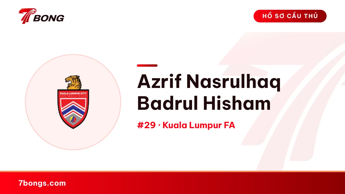 Azrif Nasrulhaq Badrul Hisham — Kuala Lumpur FA
