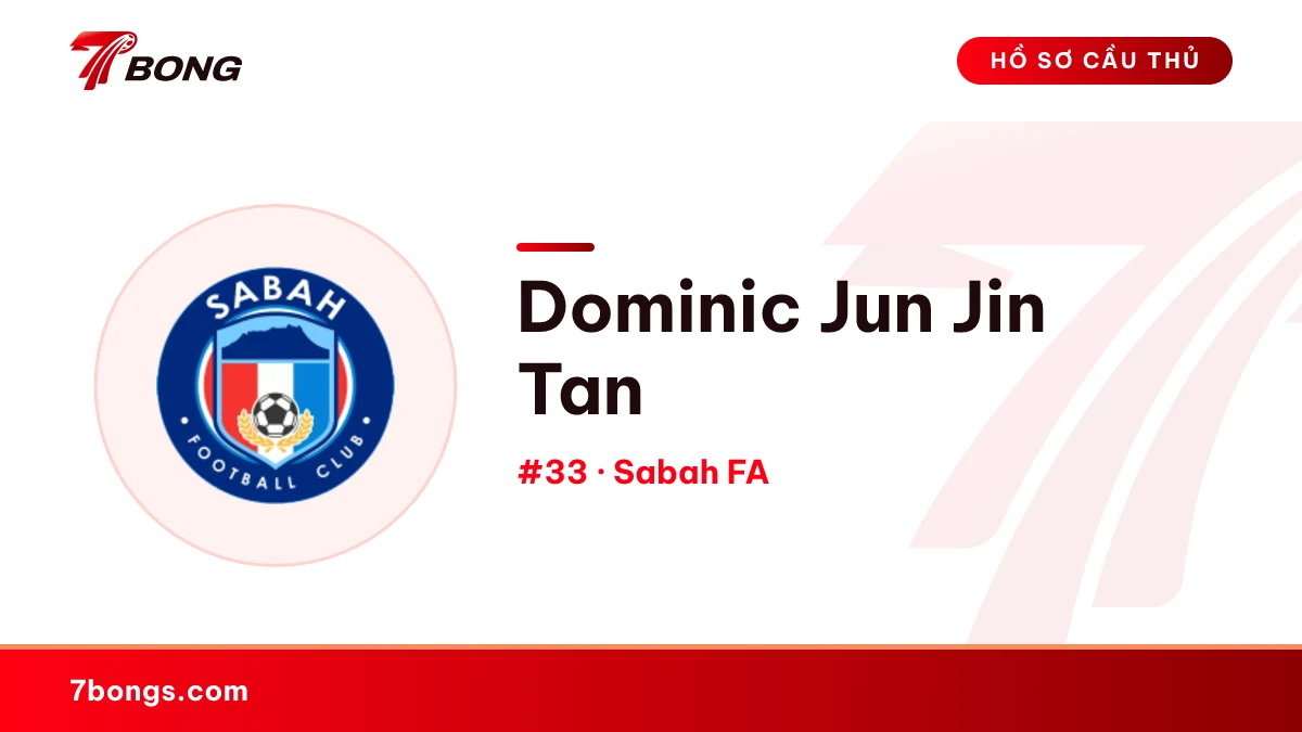Dominic Jun Jin Tan — Sabah FA