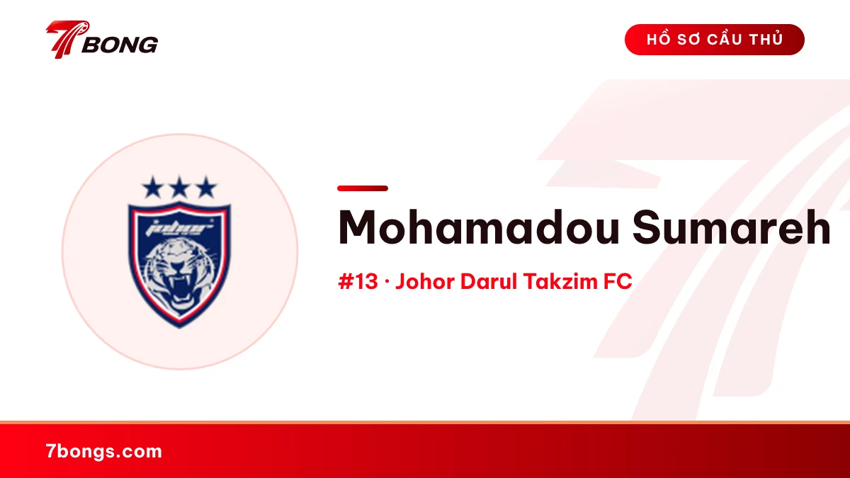 Mohamadou Sumareh — Johor Darul Takzim FC