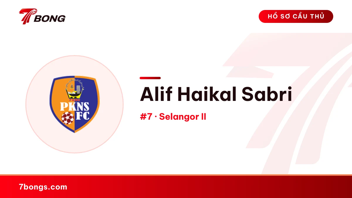 Alif Haikal Sabri — Selangor II