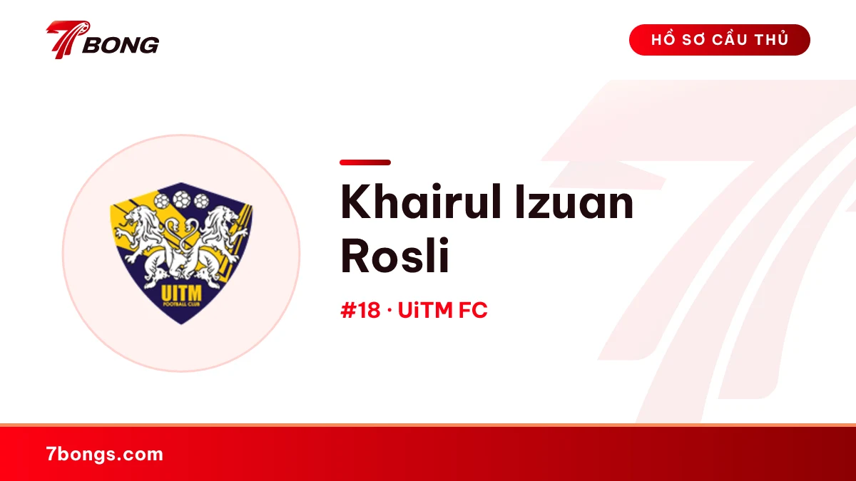 Khairul Izuan Rosli — UiTM FC