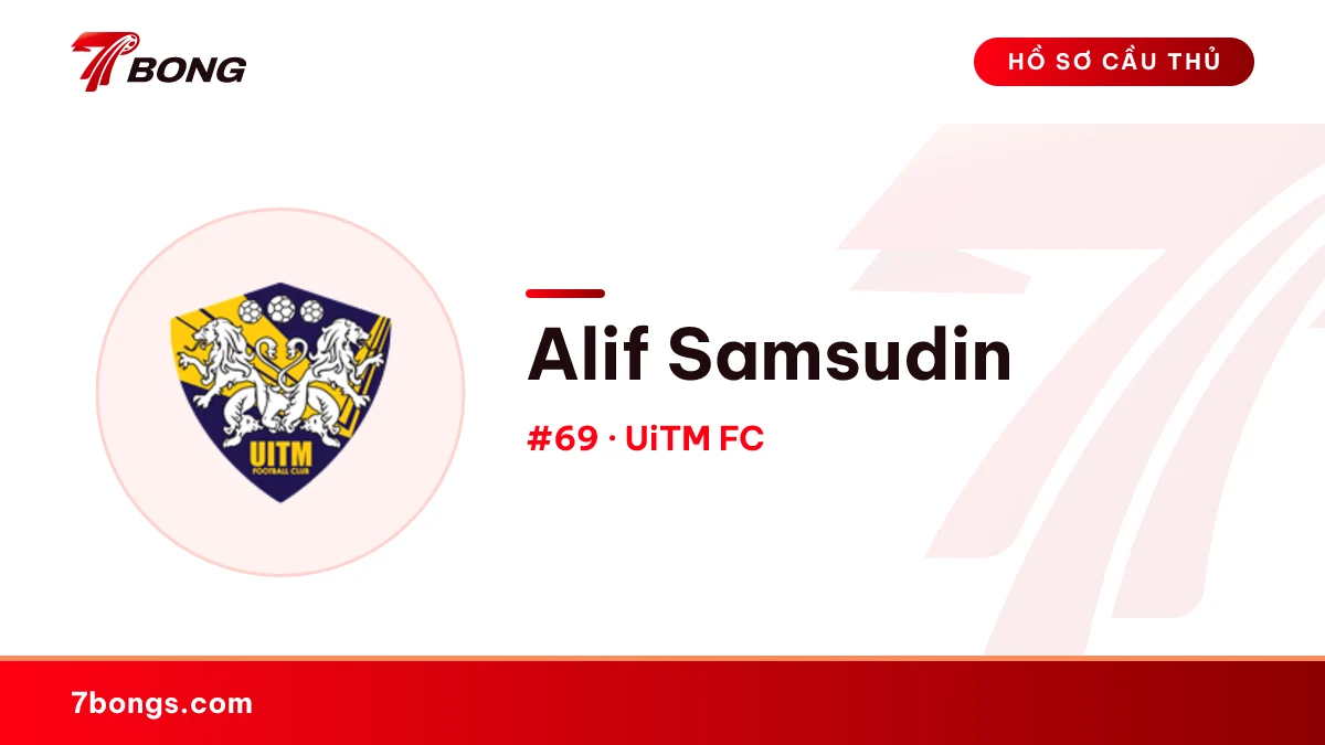 Alif Samsudin — UiTM FC