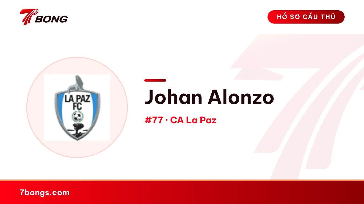 Johan Alonzo — CA La Paz