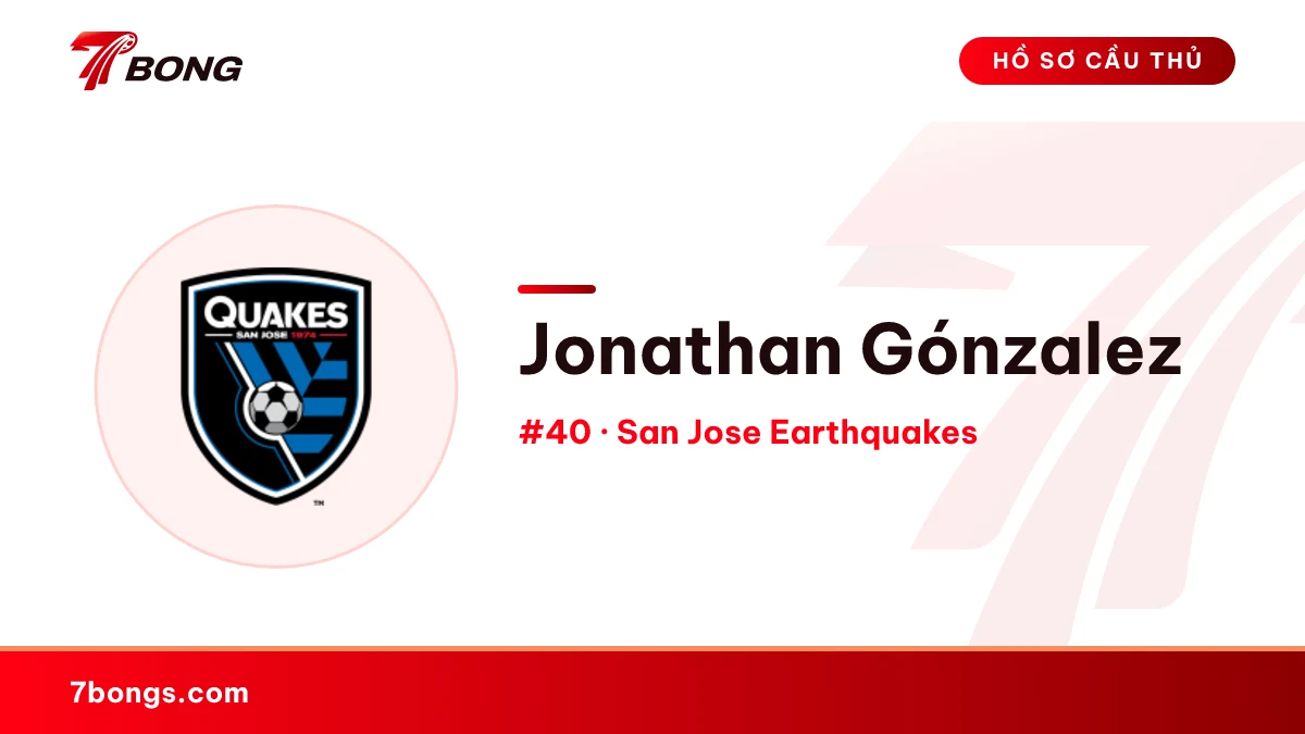 Jonathan Gónzalez — San Jose Earthquakes