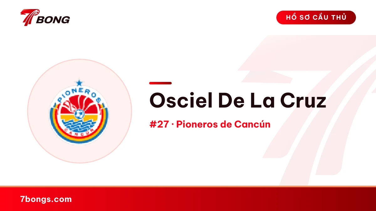 Osciel De La Cruz — Pioneros de Cancún