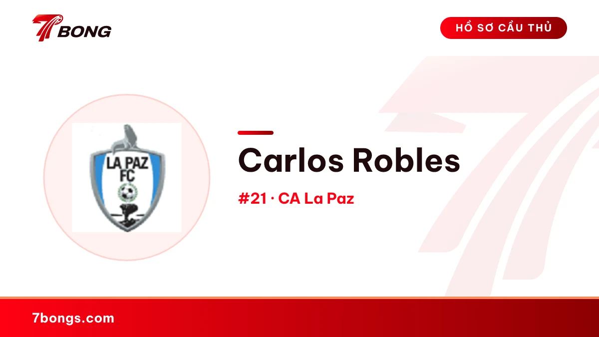 Carlos Robles — CA La Paz