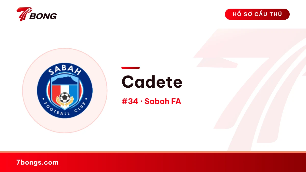 Cadete — Sabah FA