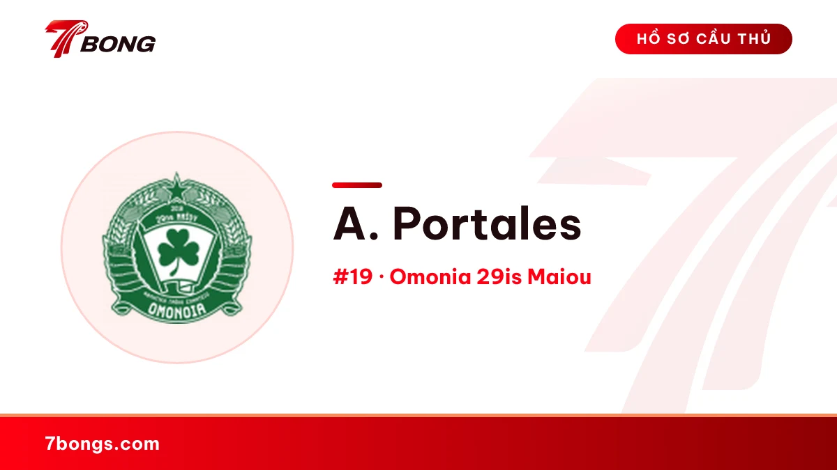 A. Portales — Omonia 29is Maiou