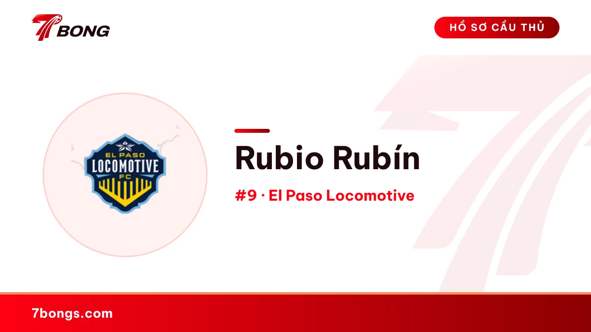 Rubio Rubín — El Paso Locomotive