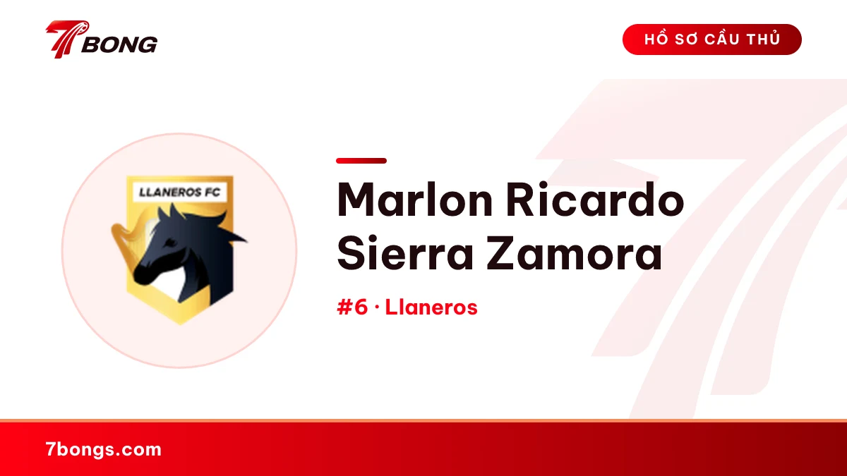 Marlon Ricardo Sierra Zamora — Llaneros