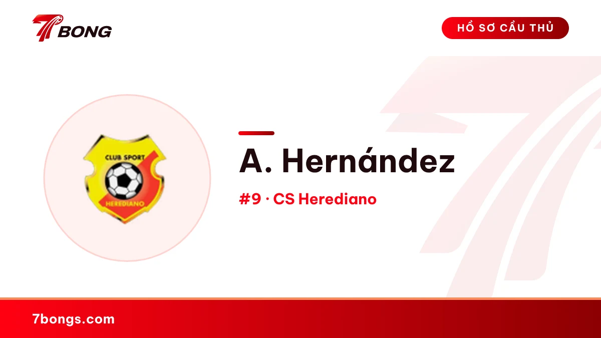 A. Hernández — CS Herediano