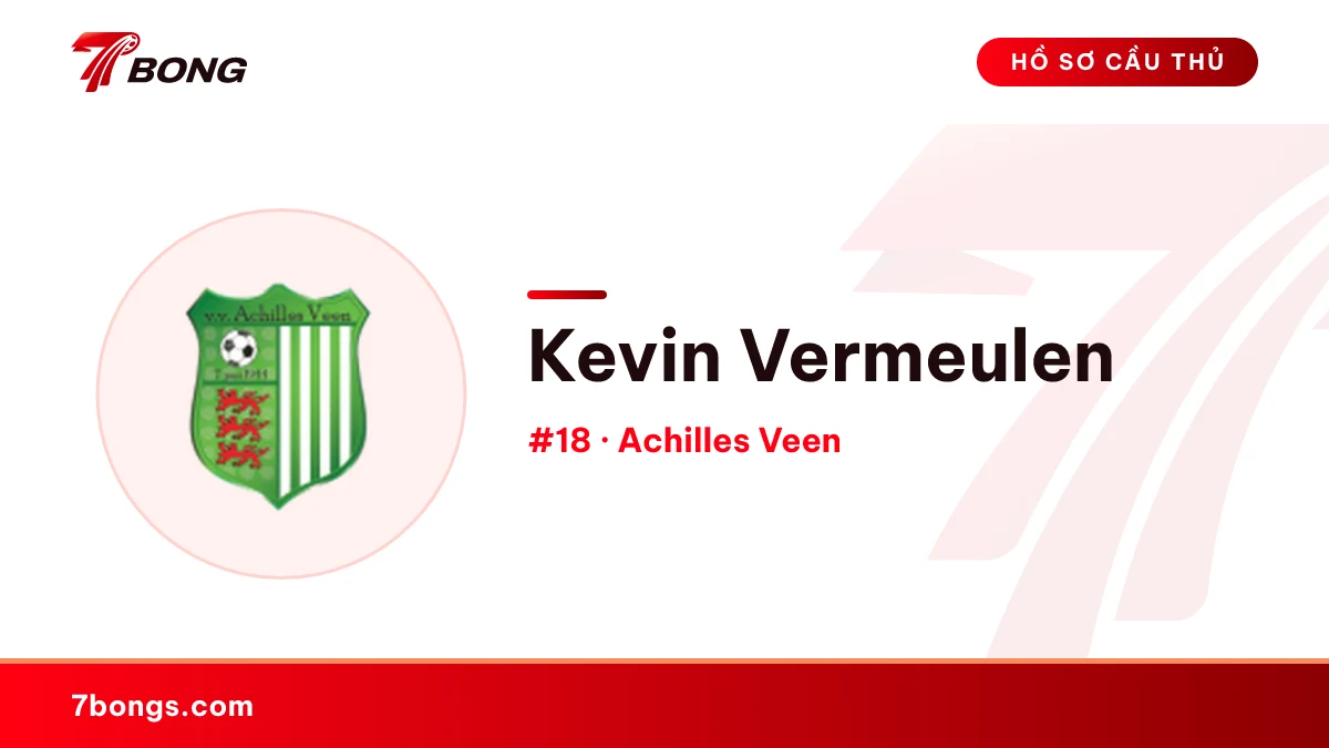 Kevin Vermeulen — Achilles Veen