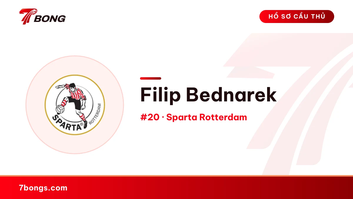 Filip Bednarek — Sparta Rotterdam