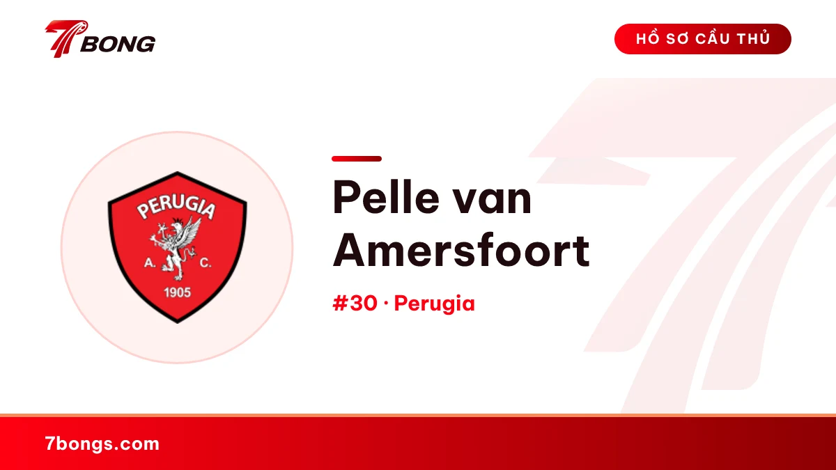 Pelle van Amersfoort — Perugia