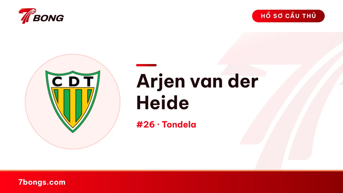 Arjen van der Heide — Tondela