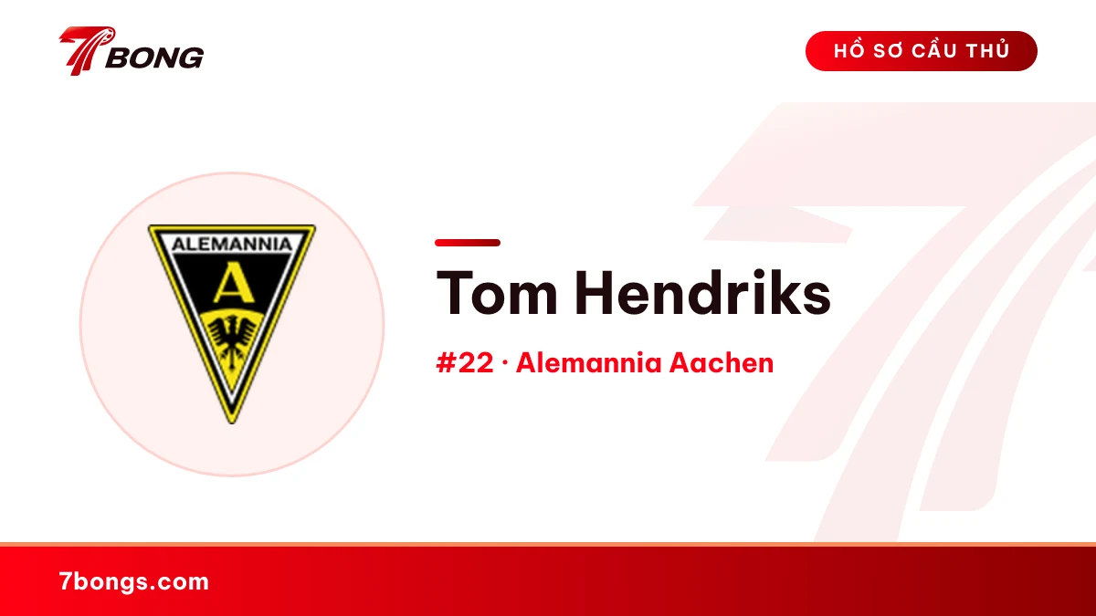 Tom Hendriks — Alemannia Aachen