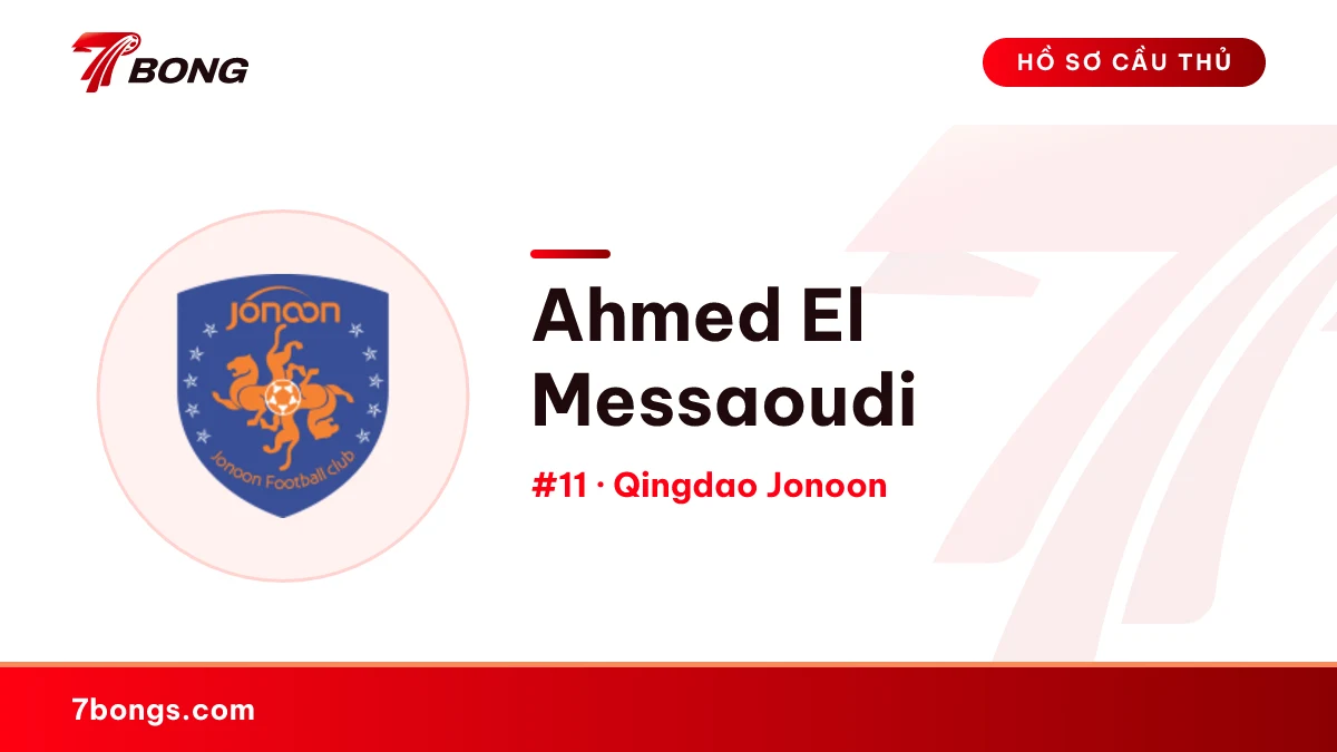 Ahmed El Messaoudi — Qingdao Jonoon