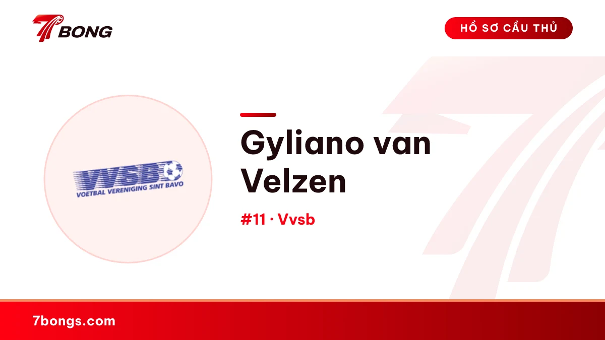 Gyliano van Velzen — Vvsb