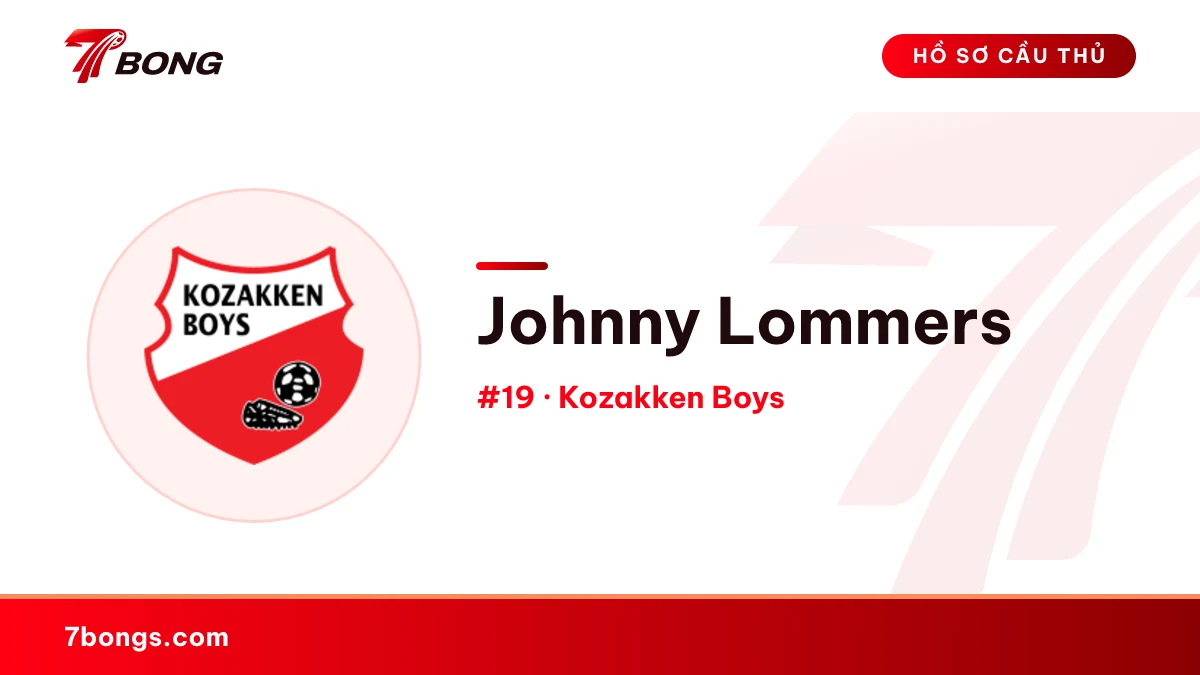 Johnny Lommers — Kozakken Boys