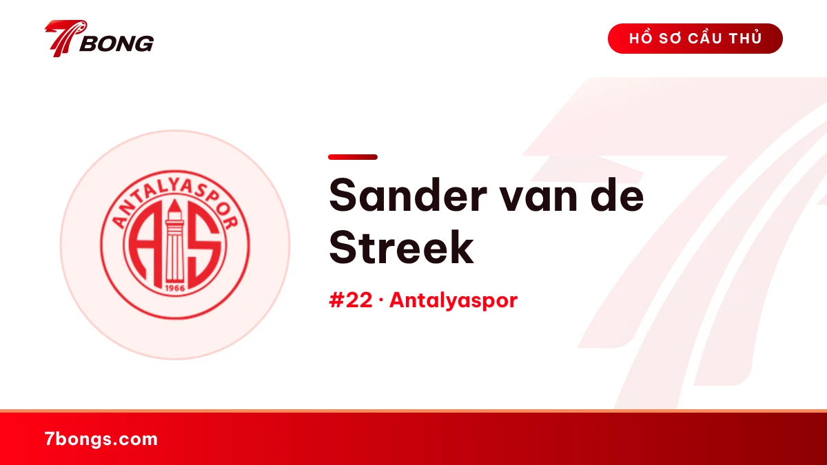 Sander van de Streek — Antalyaspor
