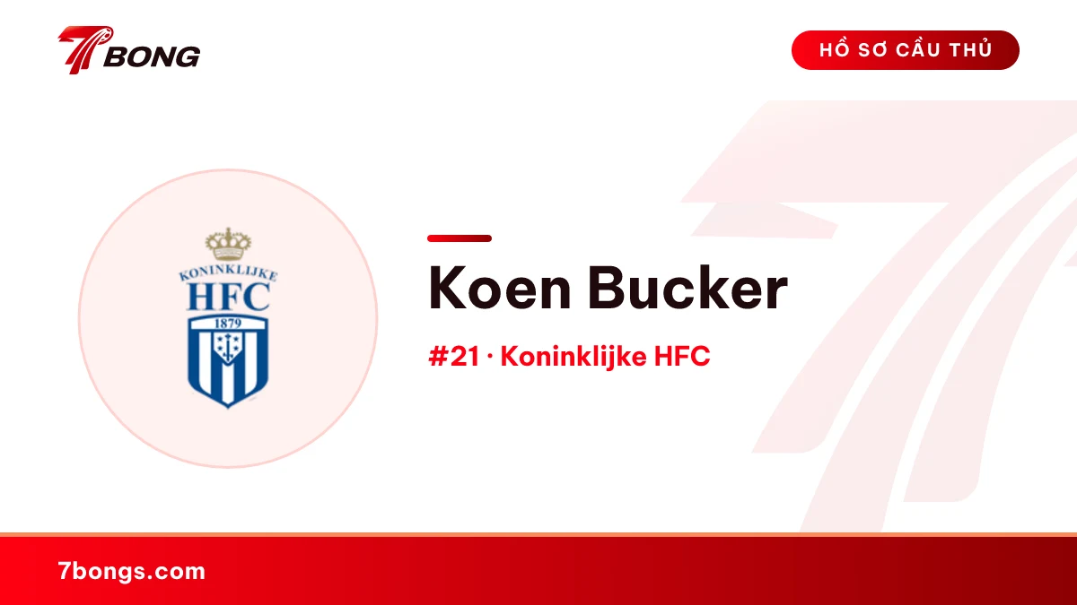 Koen Bucker — Koninklijke HFC