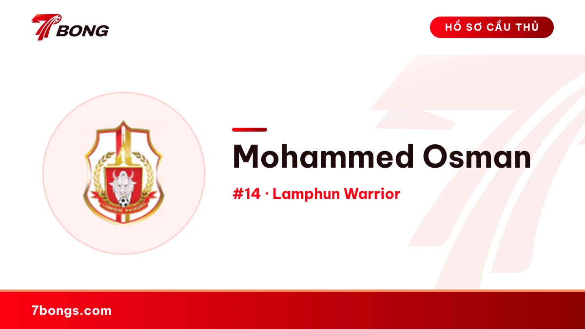 Mohammed Osman — Lamphun Warrior