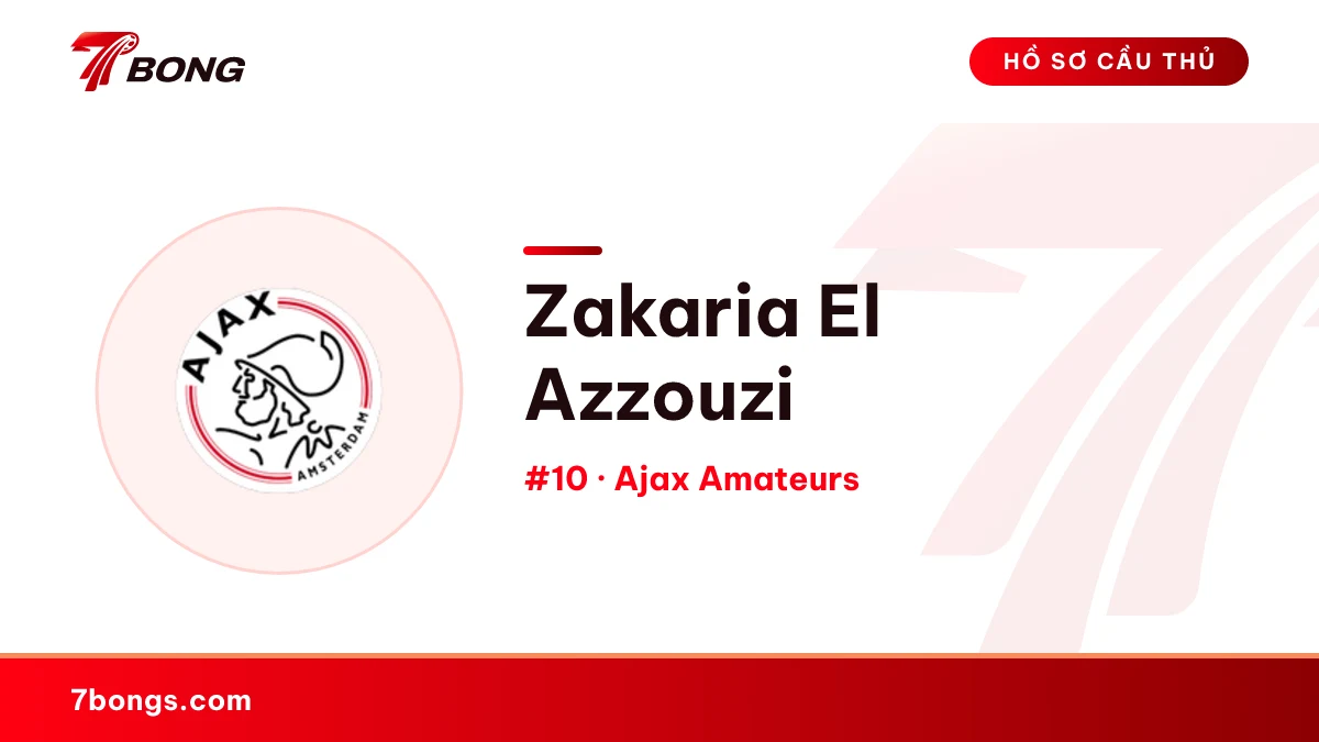 Zakaria El Azzouzi — Ajax Amateurs
