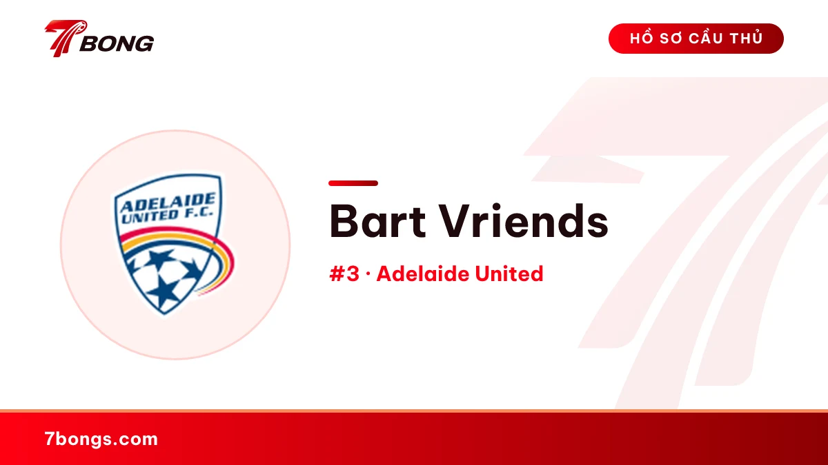 Bart Vriends — Adelaide United