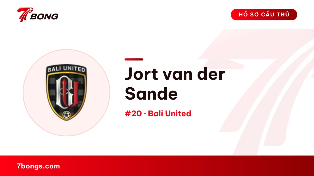 Jort van der Sande — Bali United