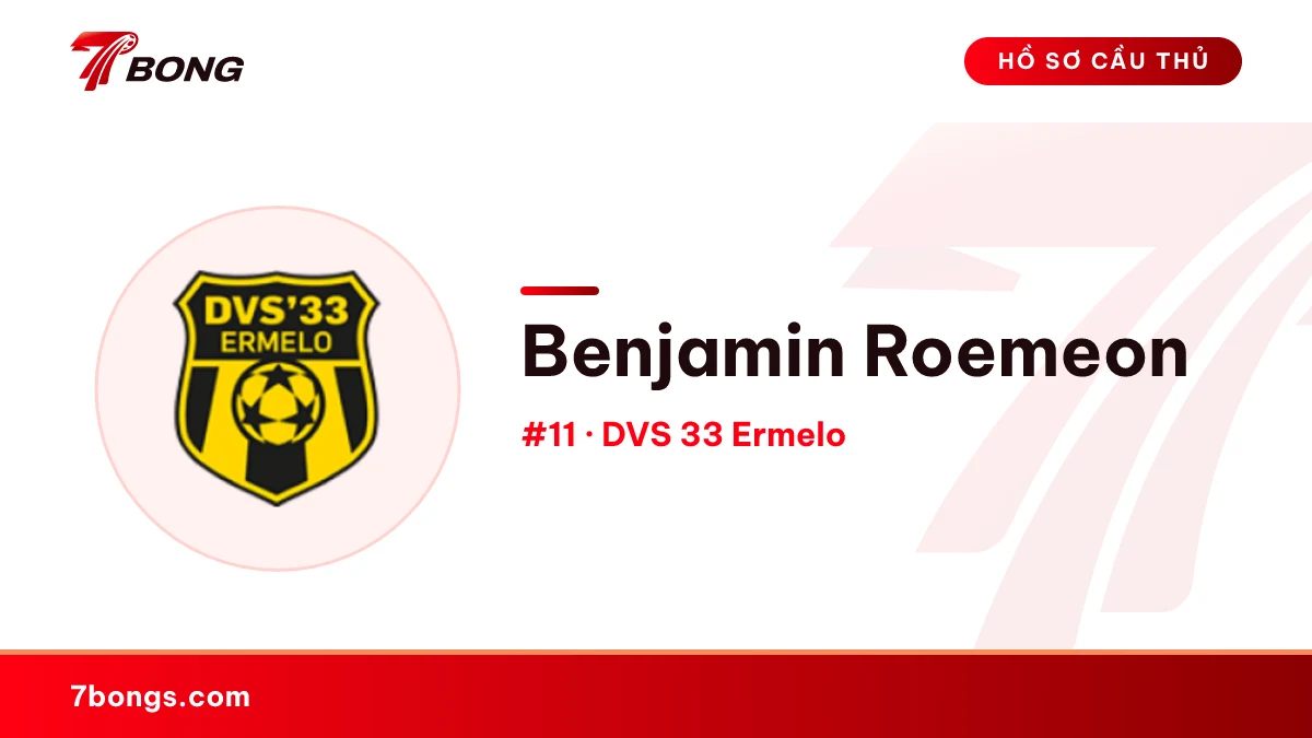 Benjamin Roemeon — DVS 33 Ermelo