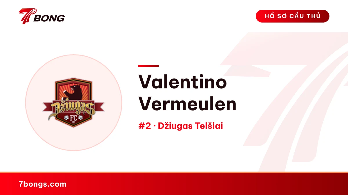 Valentino Vermeulen — Džiugas Telšiai