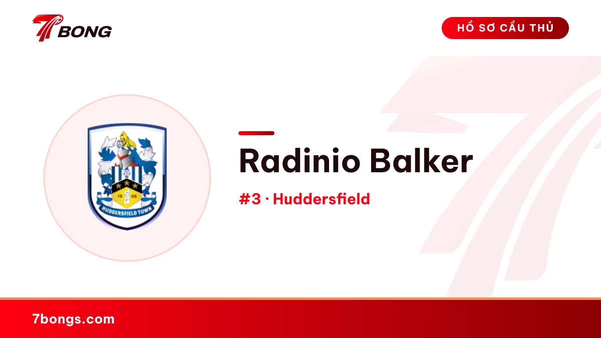 Radinio Balker — Huddersfield