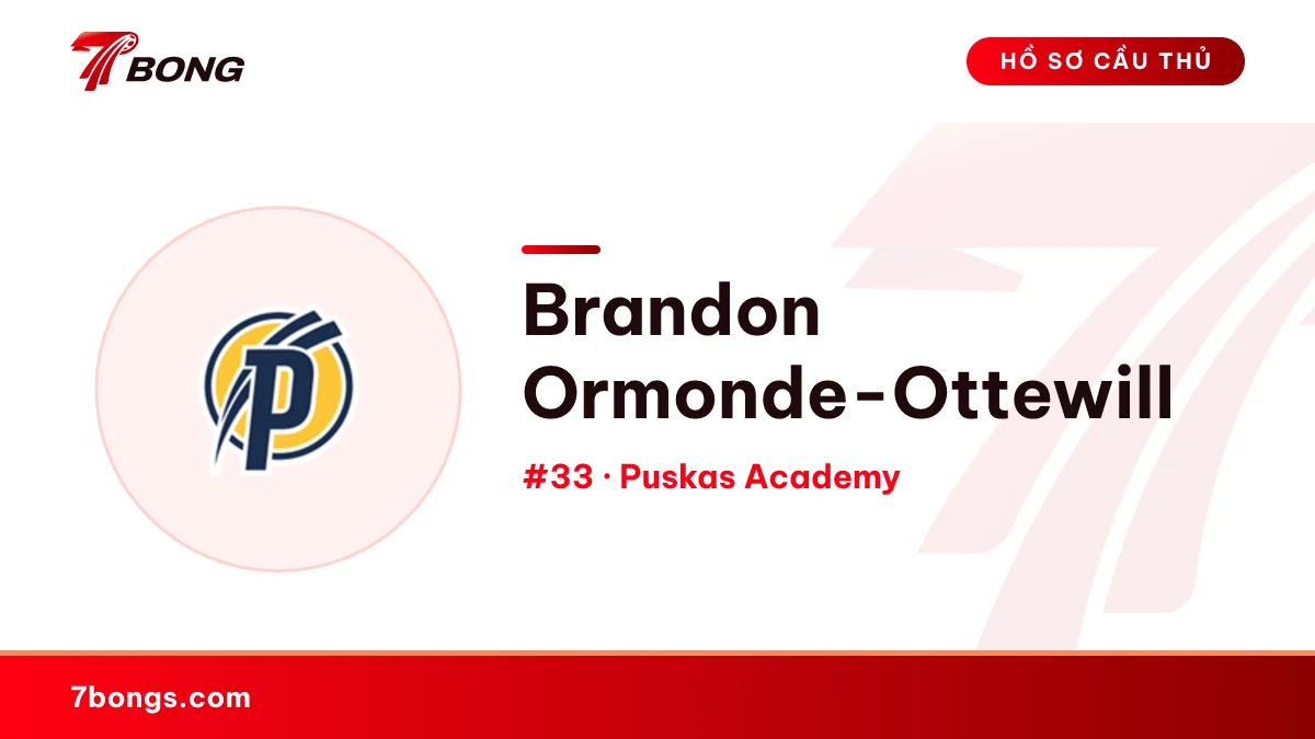 Brandon Ormonde-Ottewill — Puskas Academy