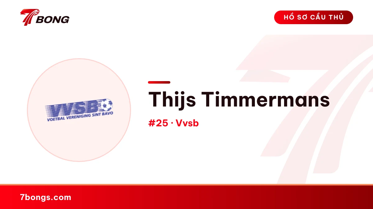 Thijs Timmermans — Vvsb