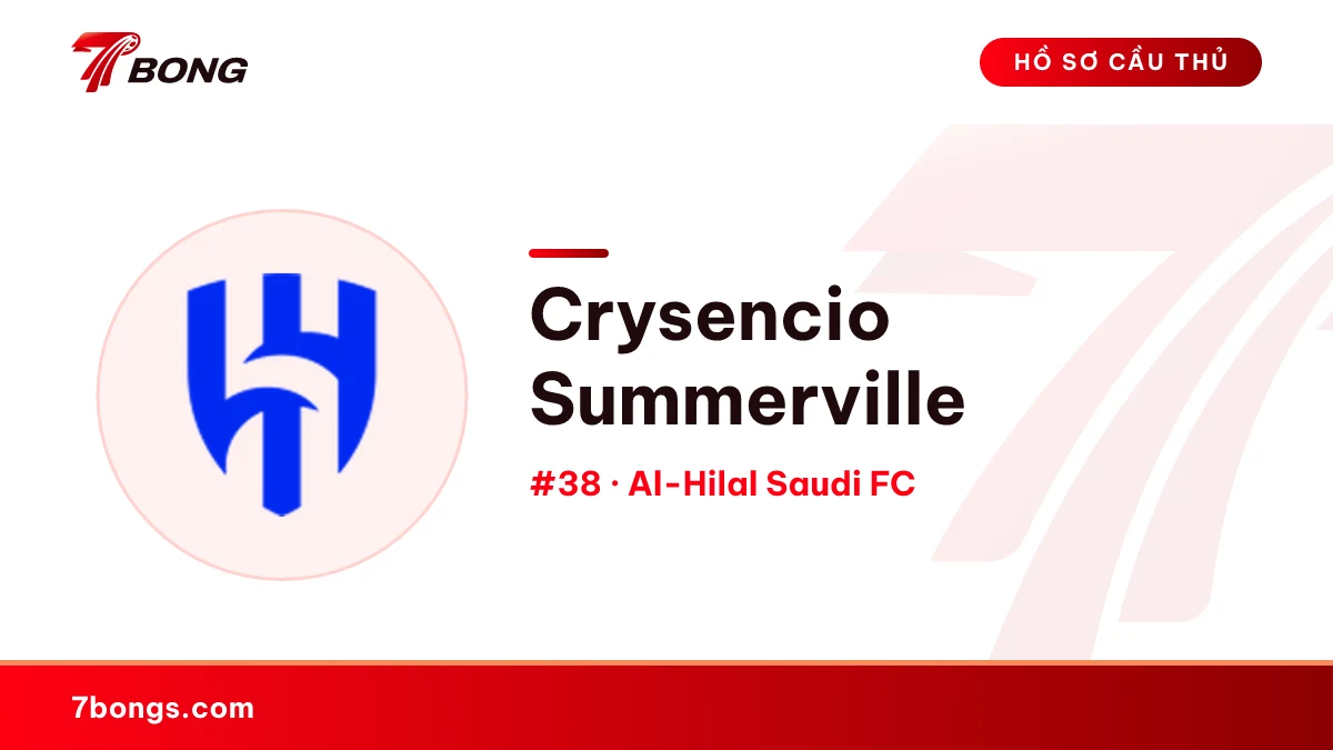 Crysencio Summerville — Al-Hilal Saudi FC