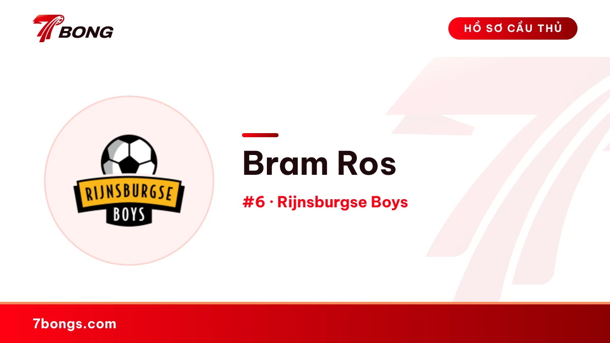 Bram Ros — Rijnsburgse Boys