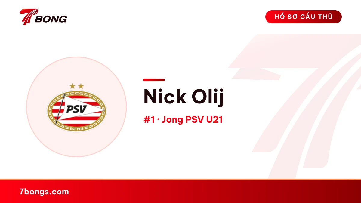 Nick Olij — Jong PSV U21